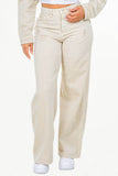 American Bazi High Waist Distressed Wide Leg Jeans