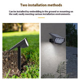 Solar Color Spotlight Courtyard Outdoor Lamp