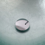 Above Counter Artistic Tempered Glass Bathroom Sink Transparent Counter Top Bathroom Single Bowl Vessel Basin