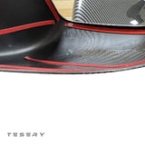 ABS Mirror Covers for Model 3/Y | 4 Finishes | 3M Tape | Scratch Protection | 3 Versions