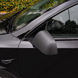 ABS Mirror Covers for Model 3/Y | 4 Finishes | 3M Tape | Scratch Protection | 3 Versions