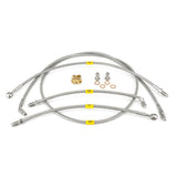 HEL Stainless Steel Braided ABS Delete Lines for Nissan Skyline R34