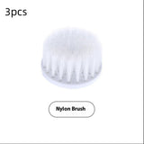 Electric Cleaning Brush 4 In 1 Spinning Scrubber Handheld Electric Cordless Cleaning Brush Portable