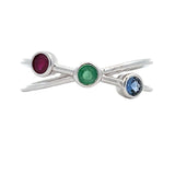.31ct Sapphire Ruby Ring 14KT White Gold