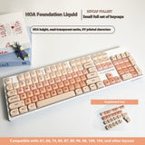 Liquid Foundation Small Full Set Boxed Fit Mechanical Keyboard Keycaps