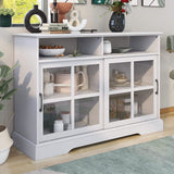 Accent Cabinet Wood Kitchen Buffet Sideboard