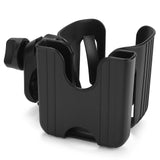 Accmor Stroller Cup Holder with Phone Holder, Bike Cup Holder, Universal Cup Holder for Uppababy Nuna Doona Strollers, 2-in-1 Cup Phone Holder for Stroller, Bike, Wheelchair, Walker, Scooter