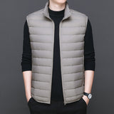 Winter Short Thermal Duck Down Lightweight Puffer Vest