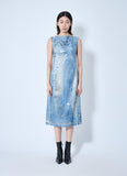 Acne Studios Women Printed Sequin Midi Dress