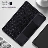 Square Hat Touch Bluetooth Wireless Charging Keyboard