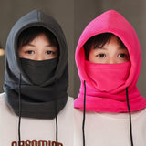 Thickened All-in-one Hat Scarf And Mask With Ear Protectionkeeps You Warm And Blocks The Wind