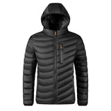 Plus-size Cotton-padded Coat With A Detachable Hood
