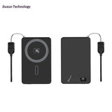 Ultra-thin Aluminum Alloy Magnetic Wireless Charging External Battery Power Bank