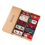 Christmas-style Japanese Deer Socks For Women