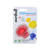 Steriball Lemon Scented Manual Toothbrush Protector Red