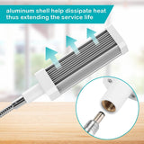 Adjustable 3-Head Grow Lights for Indoor Plants with Timer