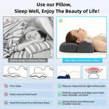 Adjustable Memory Foam Neck Pillow for Shoulder and Cervical Relax
