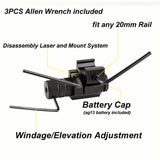 Adjustable Red Dot Beam Laser Sight Gun for Hunting