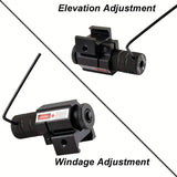 Adjustable Red Dot Beam Laser Sight Gun for Hunting