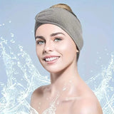 Adjustable Women's Headband - Soft, Non-Slip, Ideal for Makeup, Face Washing, Yoga, and Running