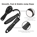 Aduro Sport Speed Jump Rope with Rubberized Non-Slip Handles