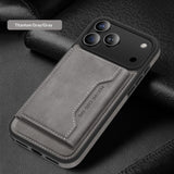 Genuine Leather Drop-Proof Phone Case - Slim Protective Cover for Smartphone with Shock Absorption and Scratch Resistance