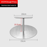 Stainless Steel Handmade Round Pancake Press