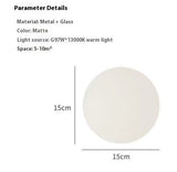 Ball Minimalist Designer Model Glass Wall Lamp