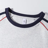 Patchwork Sporty Relaxed-fit Sweatshirt