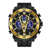 Sanda Youth Dual-Display Watch For Men