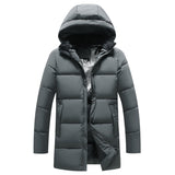 New Mens Graphene Cotton Jacket With A Detachable Hoodextra-thick And On-trend