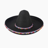 Panama Cowboy Hat, Rider Hat, Beach Brazilian Sun Hat, Men's Straw Hat, Wide Brim UV Protection Hat For Cross-border Amazon Sales