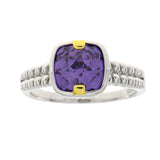 Cubic Zirconium Ring Sterling Silver