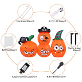 AGPTEK 4.9 Ft. Halloween Pumpkin Outdoor Decoration