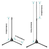 AGPtEK Condenser Microphone Stand with Non-Slip Feet