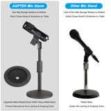 AGPtEK Desk Microphone Stand with Mic