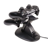 AGPtek Dual USB Charger Charging Docking Station for PS4
