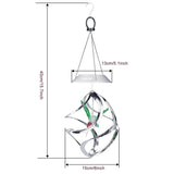 AGPtek Hummingbird Win Wind Chime Color Changing Solar Hanging Lights