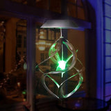 AGPtek Hummingbird Win Wind Chime Color Changing Solar Hanging Lights