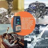 AGPtek Professional Digital Laser Photo Tachometer Non Contact RPM Tach Auto