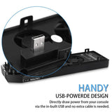 Agptek Xbox One Cooling Fan 3 Cooler with 2 Ports USB Hub