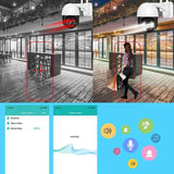 AI Human Detection Wireless Home Security Camera