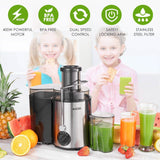 Aicok Juicer Centrifugal Juicer for Whole Fruit and Vegetable