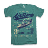Air Force Men's Bamboo Viscose/Organic Cotton Short Sleeve Graphic T-Shirt