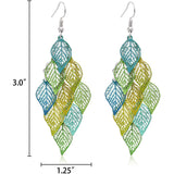 Aisansty Handmade Boho Super Lightweight Chandelier Dangle Drop Earring