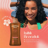 Hawaiian Tropic Glowing Coconut Tanning Oil: Long-Lasting Tan, Moisturizes, Water Resistant - Natural Bronzing Oil