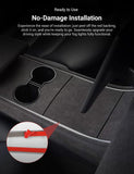 Alcantara Central Control Panel Sticker for Tesla Model 3 (17-20)