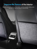 Alcantara Seat Back Protector for Model 3 Highland/Y Juniper | 2-Pack | Premium Comfort
