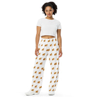 All-over print unisex Tamale wide-leg pants