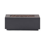 Alora Premium Outdoor Contemporary 40K BTU Rectangular Propane Gas Fire Pit Table (SAK96153)